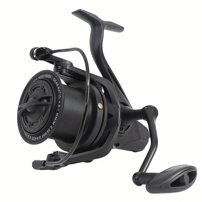 Deep Sea Spinning Fishing Reel 8000-14000 – Heavy Duty Metal Saltwater Reel, Large Line Capacity, Ambidextrous Handle, Offshore Big Game Fishing Wheel for Large Fish