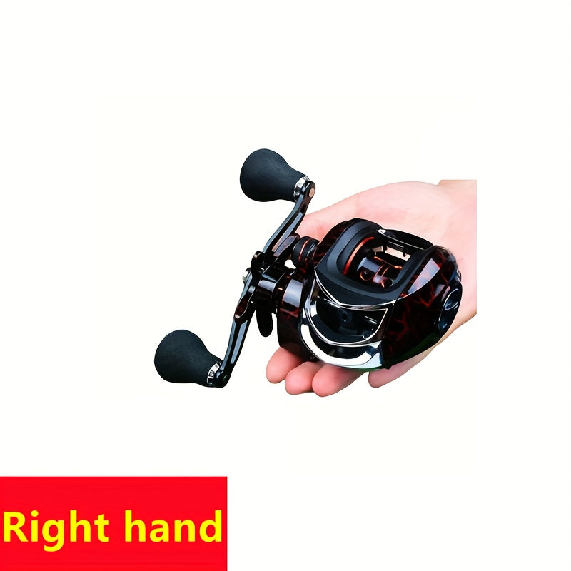 Metal Fishing Reel High-Speed Gear Ambidextrous Spinning Reel for Carp Bass Saltwater Freshwater Left Right Hand Standard Enhanced Models