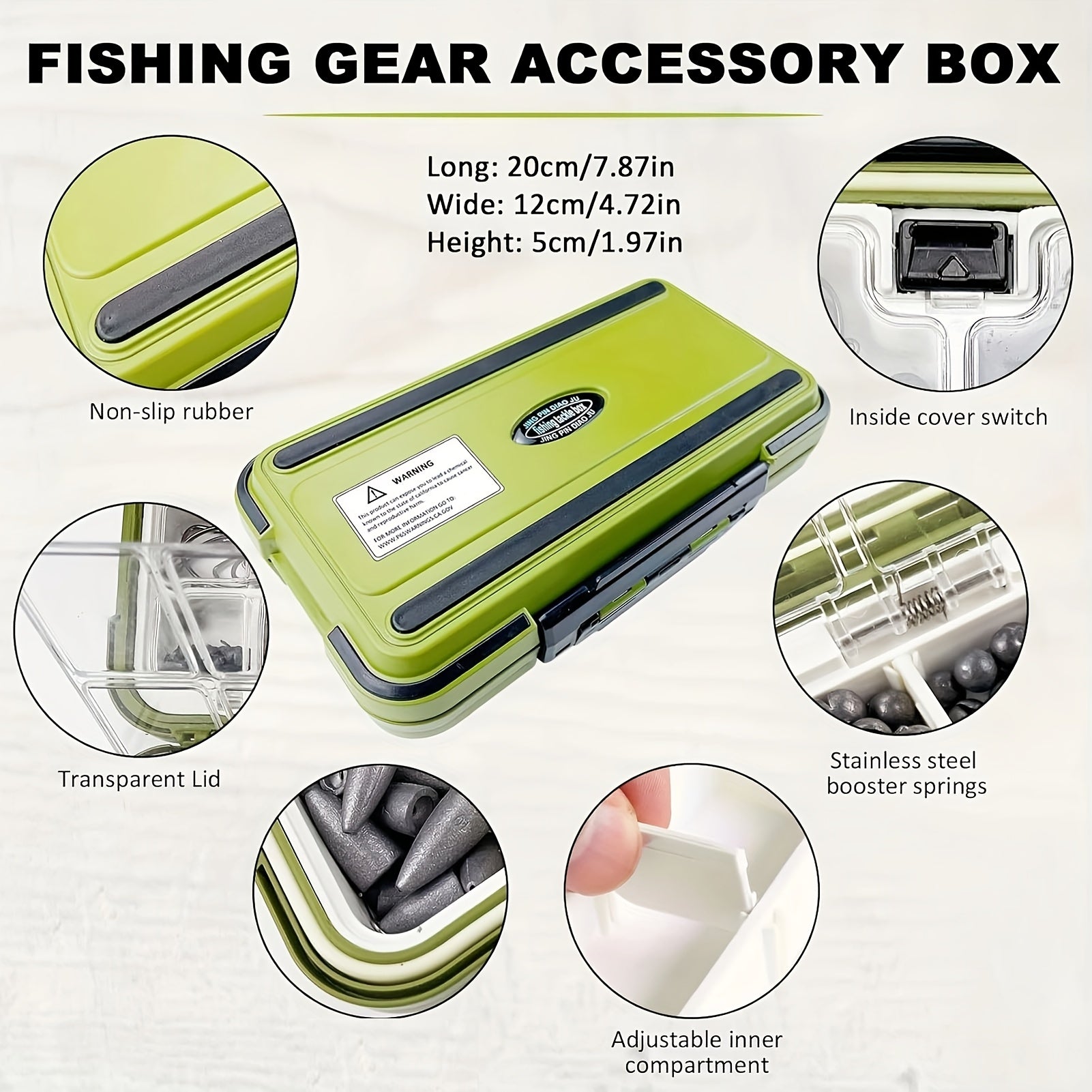 Fishing Tackle Kit 306 & 84 Pcs – Hooks Sinkers Bobbers Jig Heads Beads Swivels Snaps with Tackle Box for Freshwater & Saltwater Fishing