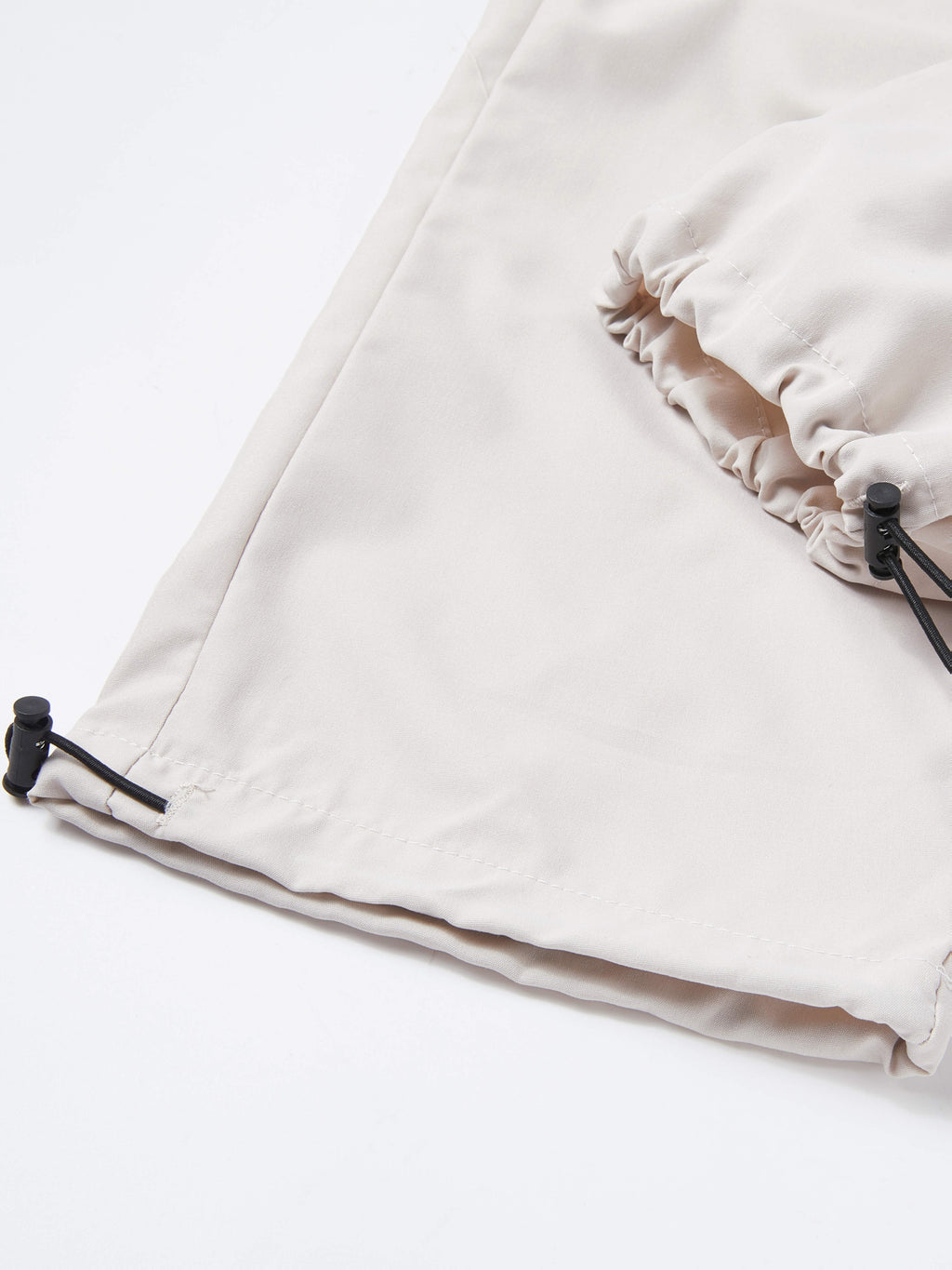 Women's Wide Leg Cargo Pants Elastic Waist Drawstring Multiple Pockets Loose Comfy Casual Trousers for Street Style Hiking Jogging Daily Wear All Season Beige Black Dark Gray Khaki XS-XXL