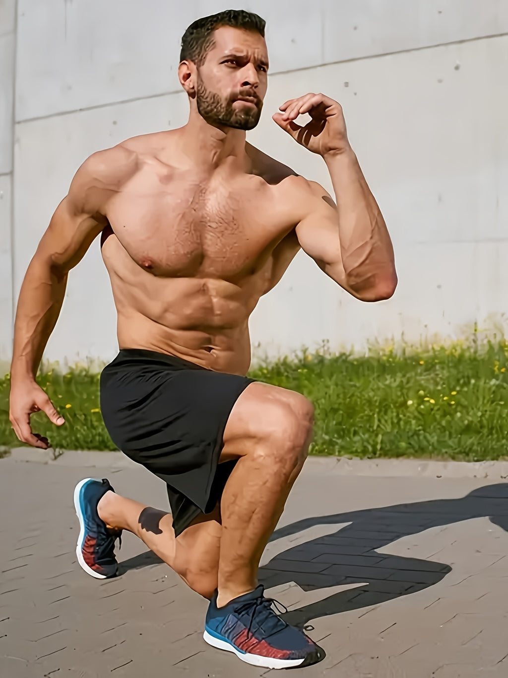 Men's Quick Dry Mesh Shorts 5 Pack Casual Athletic Drawstring Elastic Waistband Micro Stretch Workout Running Gym Shorts S-XXXL Multi Color