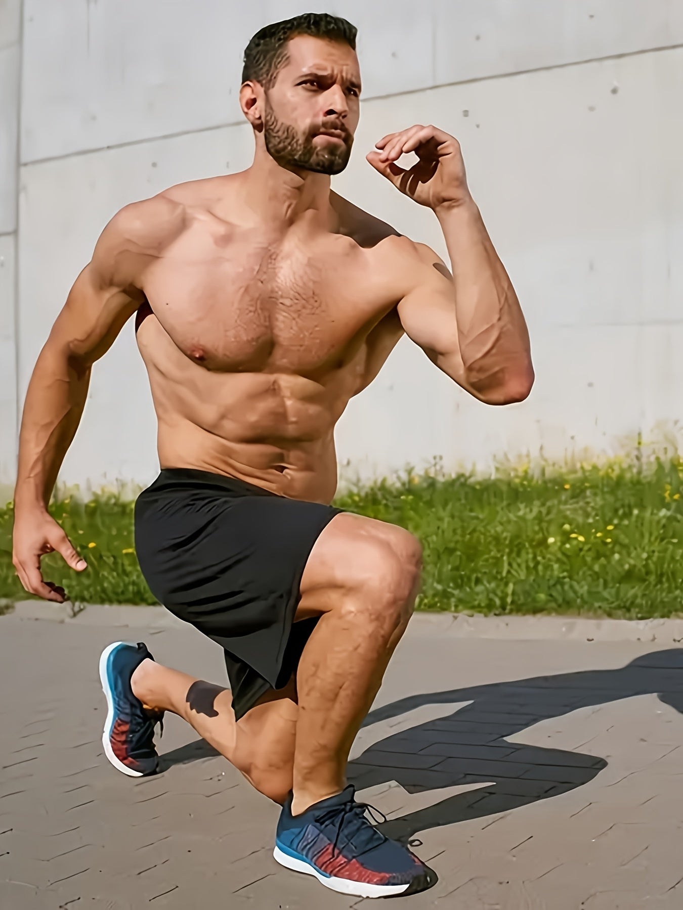 Men's Quick Dry Mesh Shorts 5 Pack Casual Athletic Drawstring Elastic Waistband Micro Stretch Workout Running Gym Shorts S-XXXL Multi Color