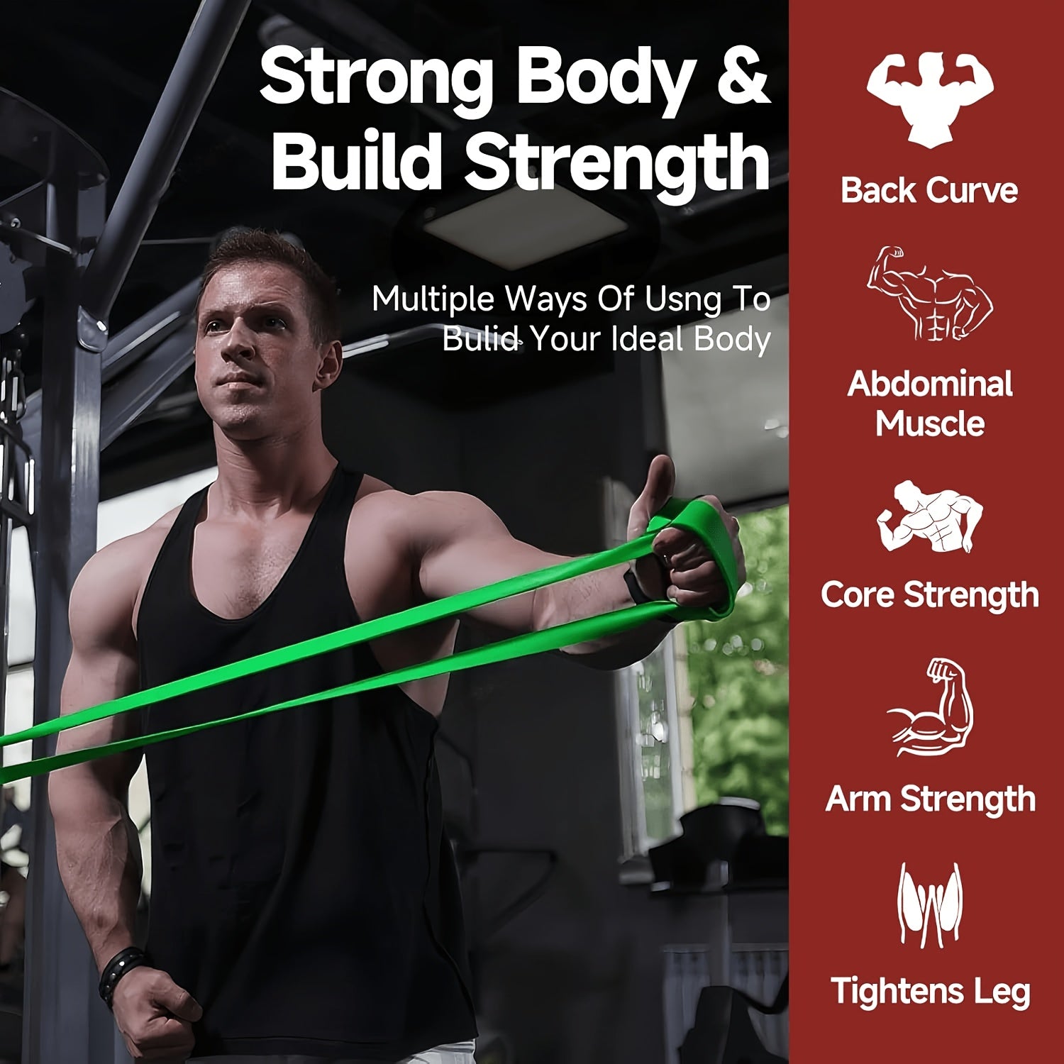 Pull Up Resistance Bands Set 3 5 Pack – Assisted Pull Up Bands for Men Women Muscle Training Stretching Powerlifting Calisthenics Body Workout Recovery Home Gym