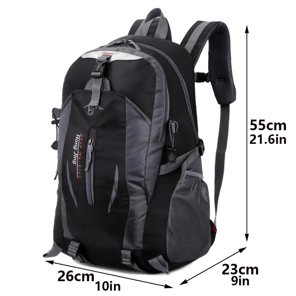 Lightweight Hiking Daypack Backpack 25L with Laptop Compartment – Oxford Cloth Adjustable Harness for Men Women Camping Cycling Travel Commute
