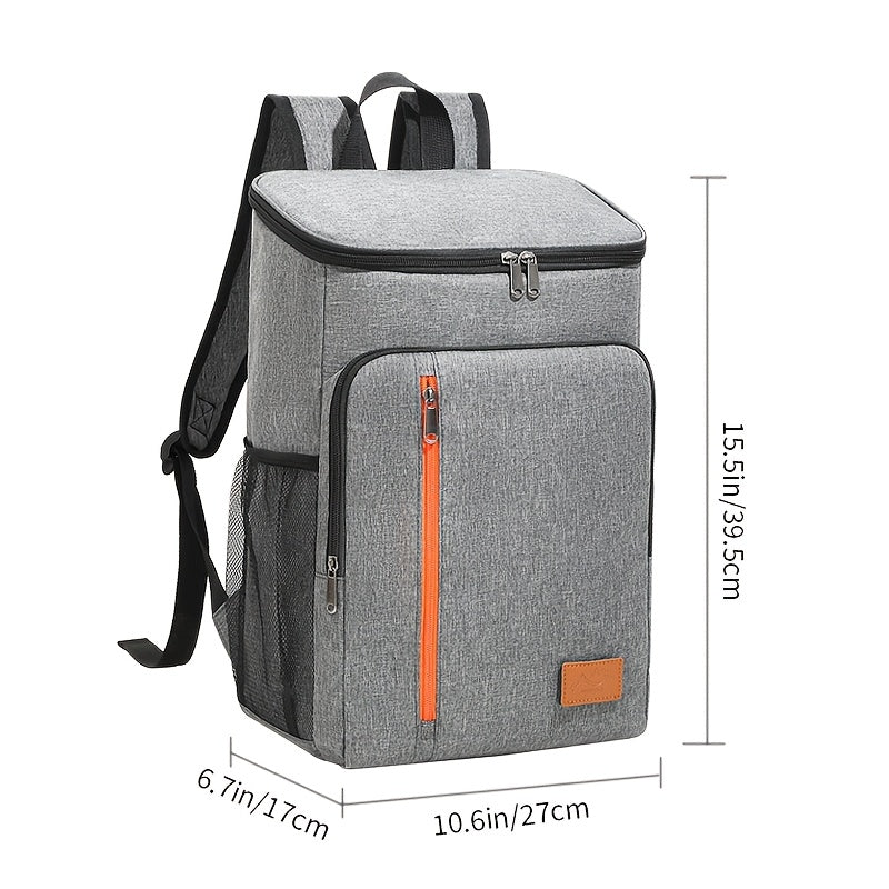 Insulated Cooler Backpack 30+ Cans Extra Large – Leakproof Shoulder Bag for BBQ Camping Picnic Beach Outdoor Men Women