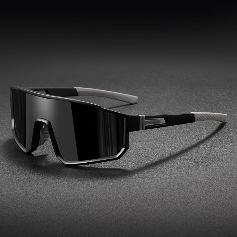 Mirrored Sports Sunglasses 3-4Pcs Set – PC Polycarbonate Lens Fashion Glasses for Men Women Casual Wear Festival Outdoor, Multiple Colors