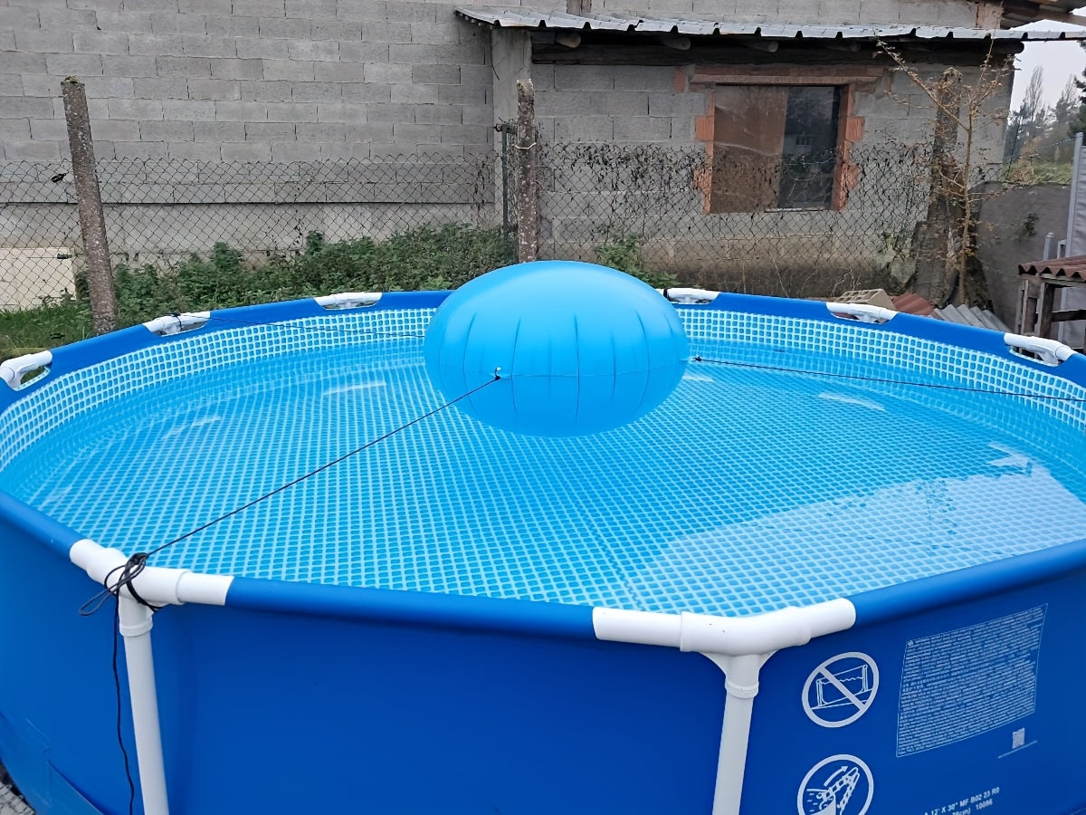 Pool Pillow for Above Ground Pool Winter Closing – 4ft Round 0.4mm Thick PVC Air Pillow Winterizing Kit, Supports Pool Cover, 1-4 Pack Options