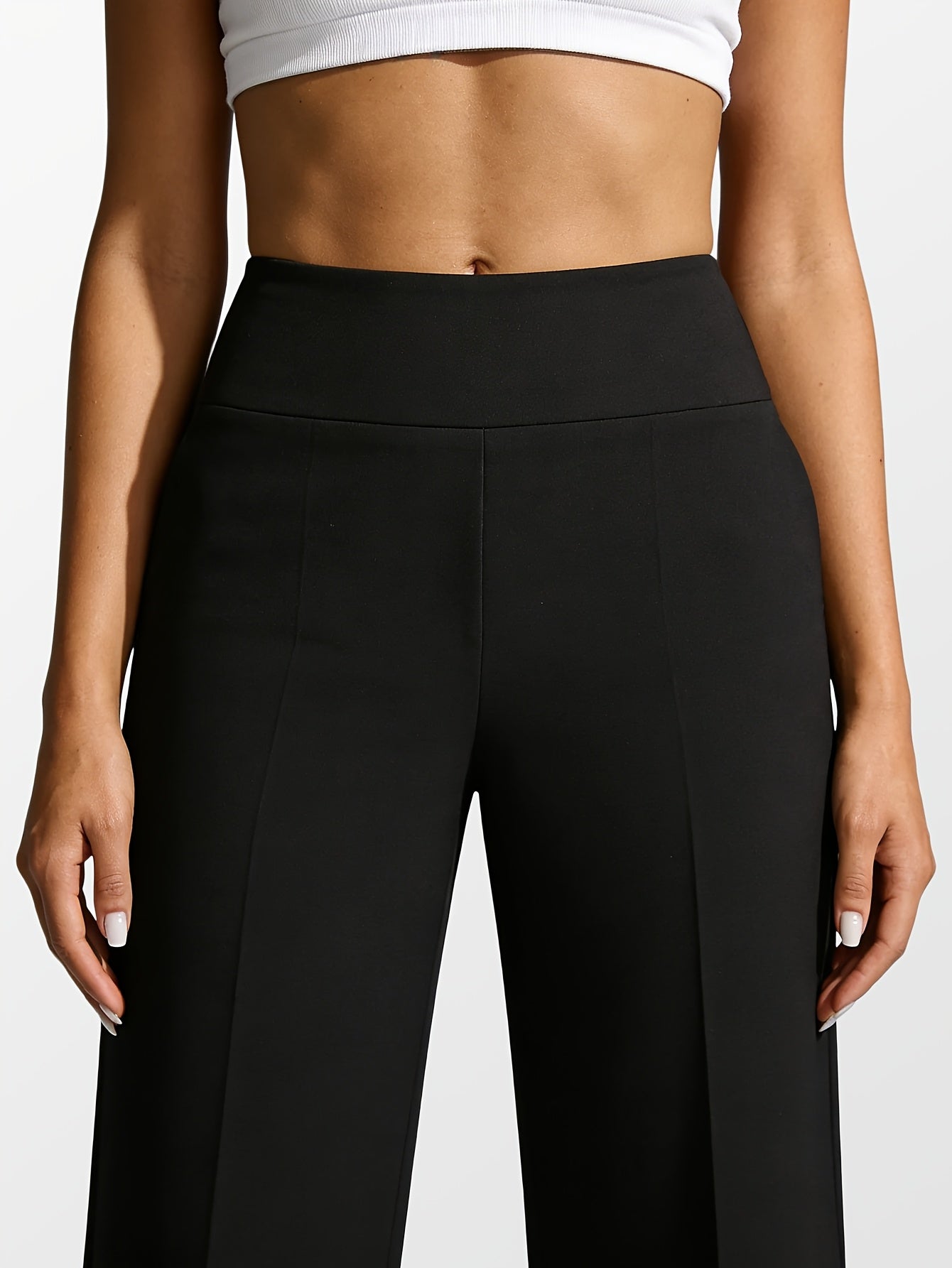 Women's Wide Leg Yoga Pants 3-Pack Loose Straight Leg Workout Pants with Pockets – Soft Stretch Casual Sports Fitness Running Pants for Women Black Gray Coffee S-XXL