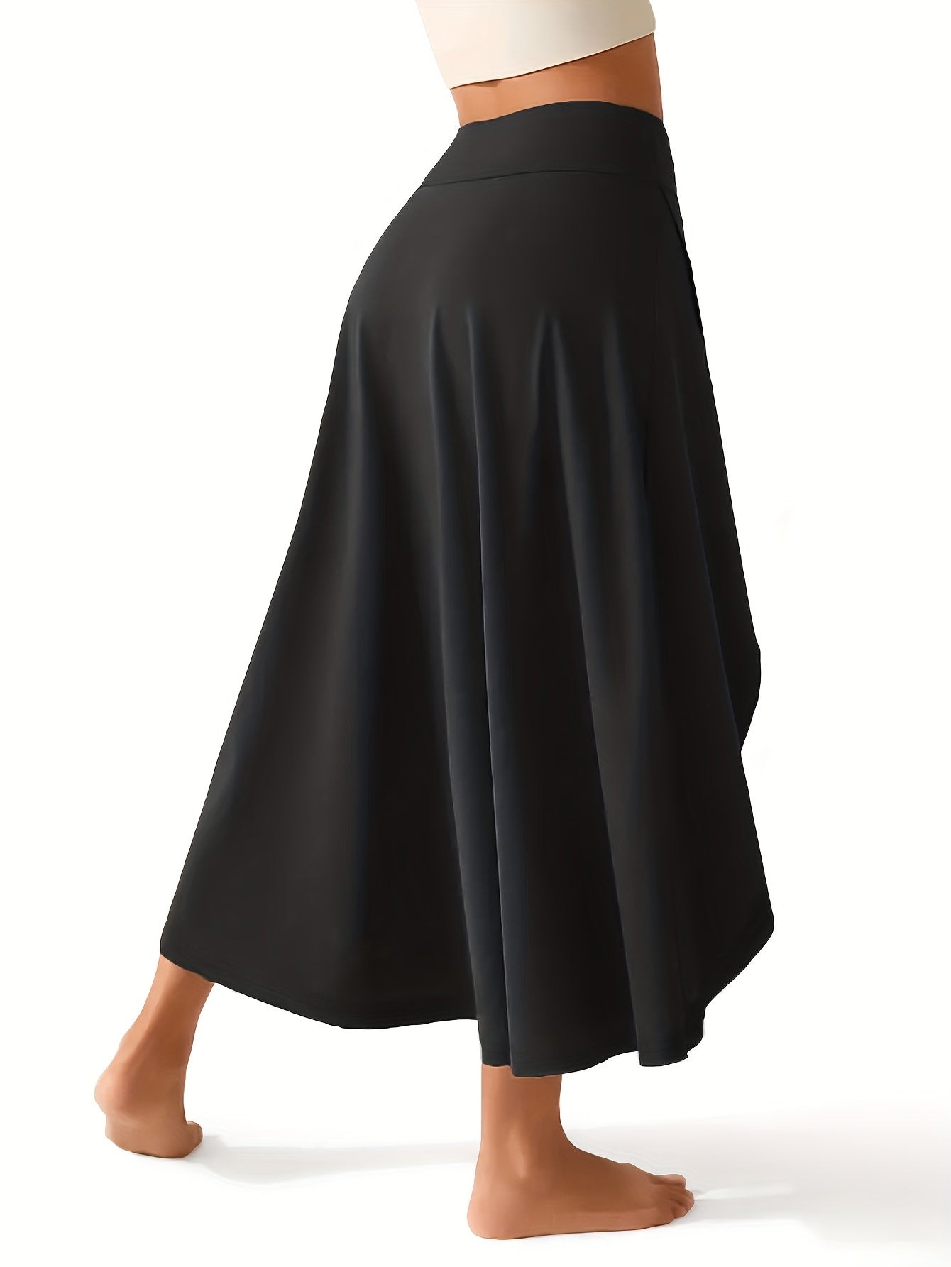 Women's High Waist Skort with Inner Shorts & Pockets – 2-in-1 Lightweight Stretchy Activewear Skirt for Sports, Gym, Workout & Casual Wear, Machine Washable, XS-XXL