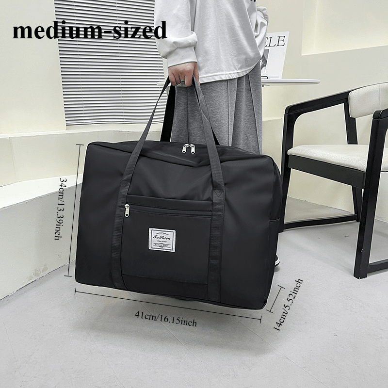 Large Gym Bag for Women Men Oversized Travel Tote Bag 17.7 Gallon Nylon Sports Duffel Bag Weekend Overnight Fitness Workout Bag Purple Pink Black