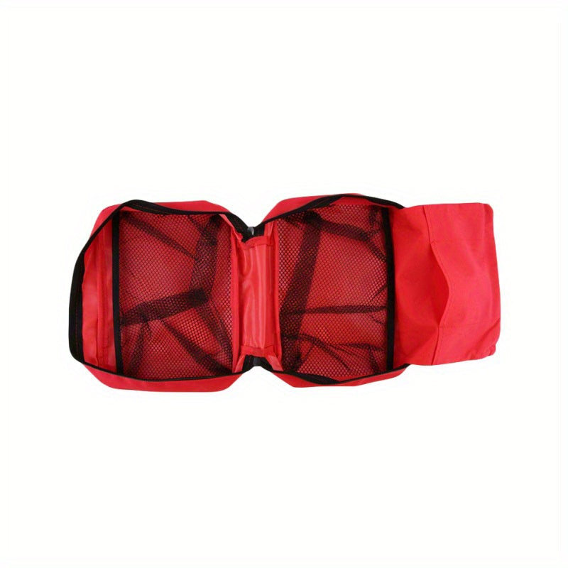 152 Piece First Aid Kit Survival Emergency Kit Camping Hiking Outdoor Portable Reusable with Scissors Pliers Bandages Gauze Tape