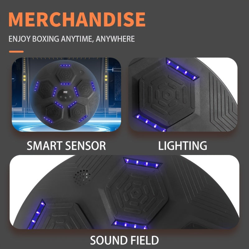 Musical Boxing Machine Wall Mounted – Interactive Boxing Target for Home Training, Punch Exercise Equipment with Music, Stress Relief & Fitness Workout, 3 Models Available
