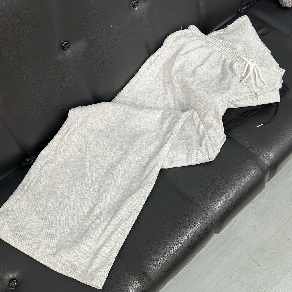 Women's Wide Leg Sweatpants 2-Pack Elastic Waist Loose Casual Joggers with Pockets for Workout Training Loungewear All Season S M L XL XXL Mixed Colors