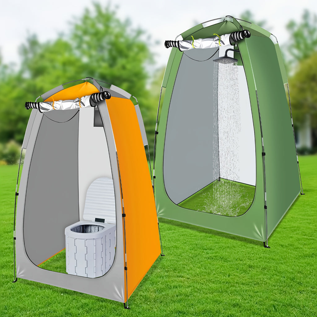 Portable Privacy Shower Tent for Camping – Outdoor Changing Room, Toilet Shelter & Shower Enclosure for Hiking, Beach, Backpacking & Campsite Use