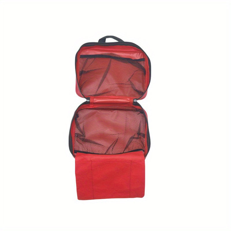 152 Piece First Aid Kit Survival Emergency Kit Camping Hiking Outdoor Portable Reusable with Scissors Pliers Bandages Gauze Tape