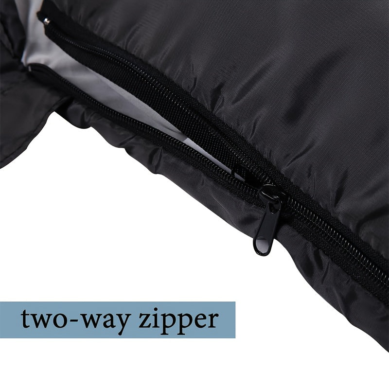 Camping Sleeping Bag with Pillow and Compression Sack Lightweight 3 Season Sleeping Bag Set for Adults Hiking Backpacking Outdoor Travel Emergency 5 Colors
