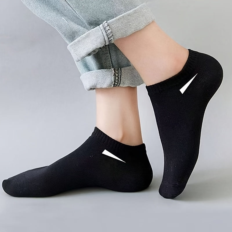 Low Cut Ankle Socks 15 Pairs for Men & Women – Odor Resistant Breathable No-Show Socks for Sports, Running, Gym & Everyday Wear, All-Season Comfort Knit Socks