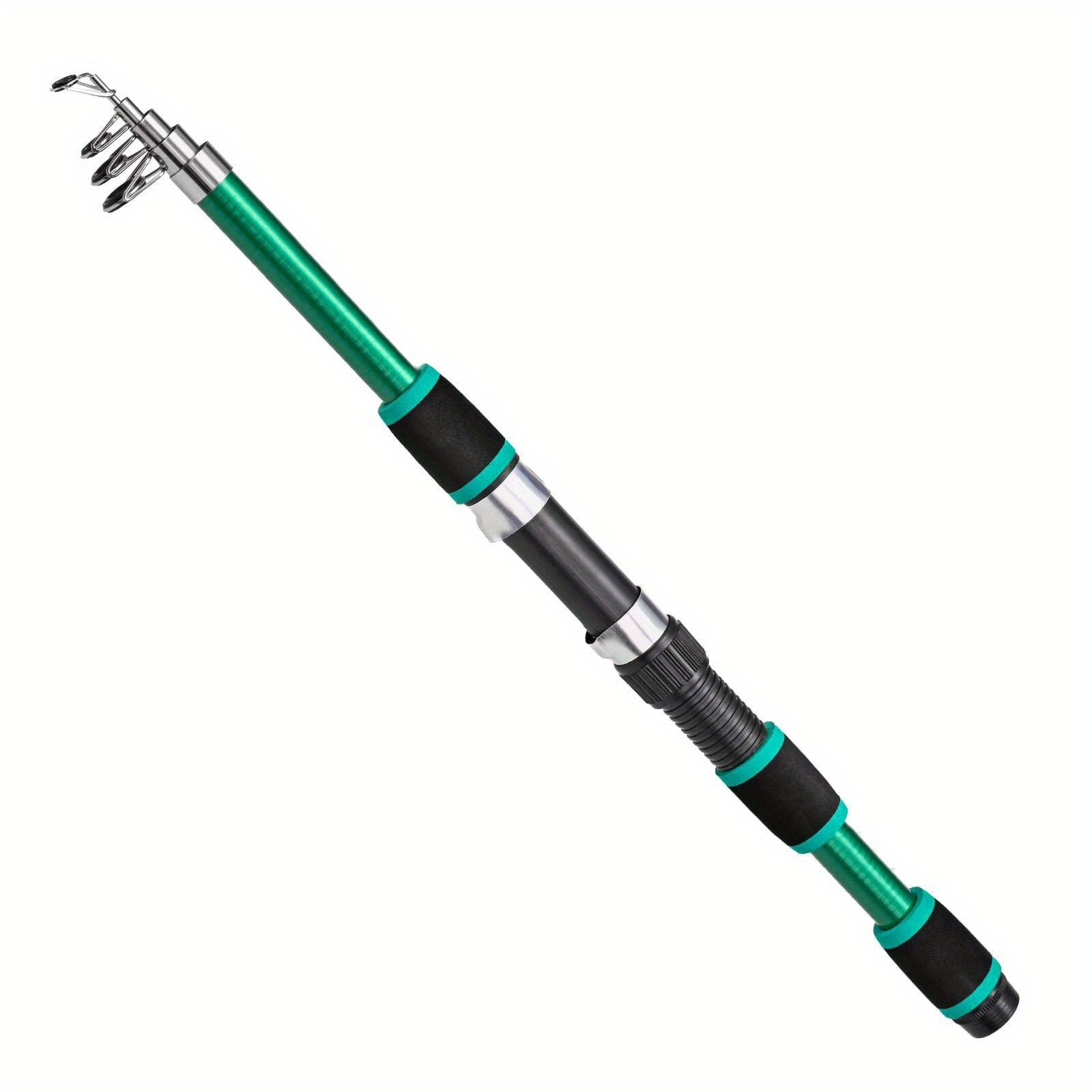 Sea Fishing Rod 70.87 Inch 1.8M Spinning Lure Rod Fast Action Light Power for Shore Boat Fishing Beginners and Professionals Red Green Blue