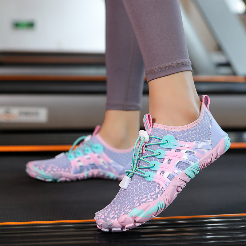 Barefoot Shoes Women Ultra-Flexible Non-Slip Beach Water Shoes Quick-Dry Amphibious Swim Fishing Hiking Walking Aqua Sneakers