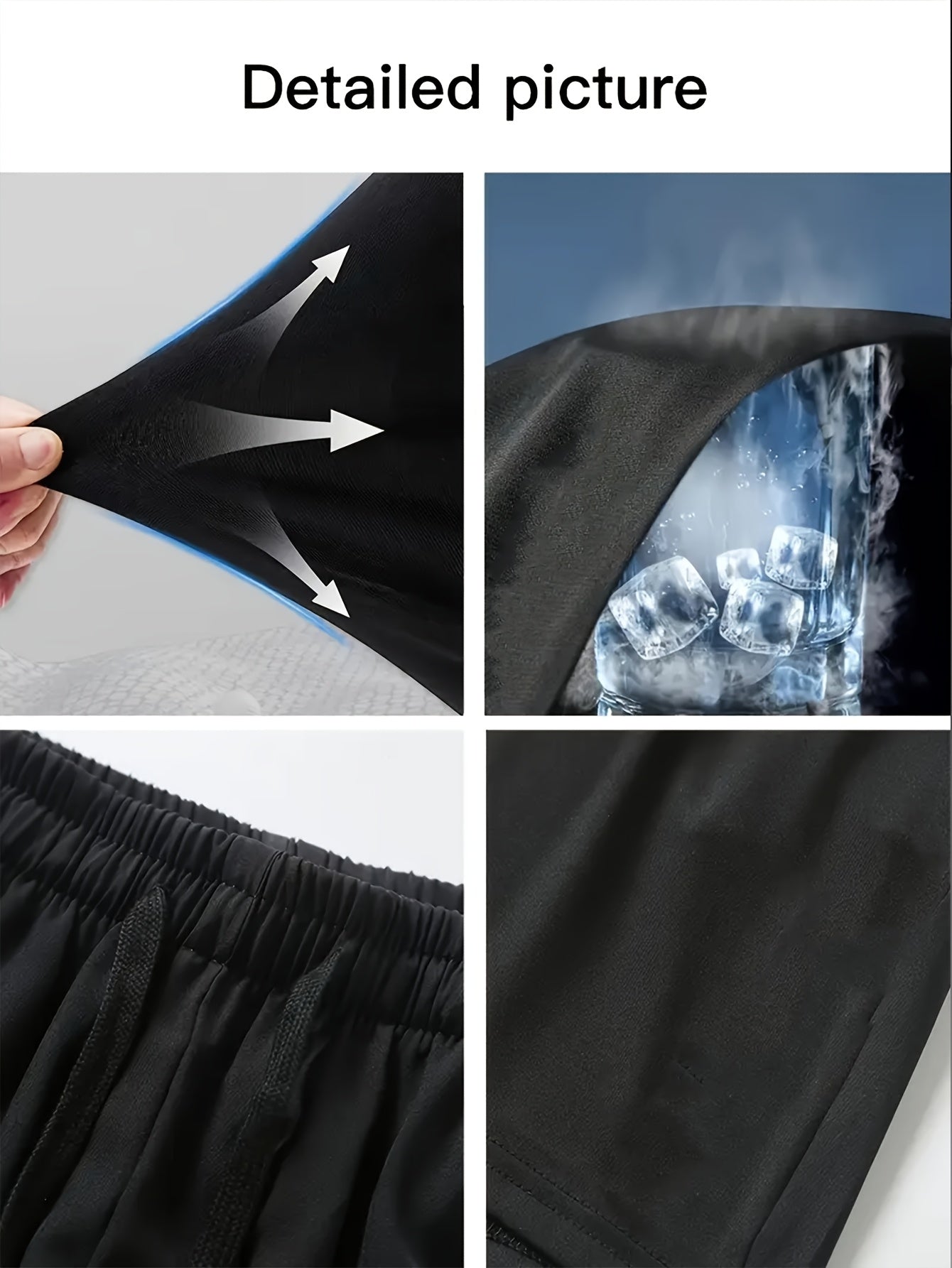 6-Piece Men's Sportswear Set All Season Casual Athletic Outfit Zipper Drawstring Pockets Multi-Color Holiday Gift for Men