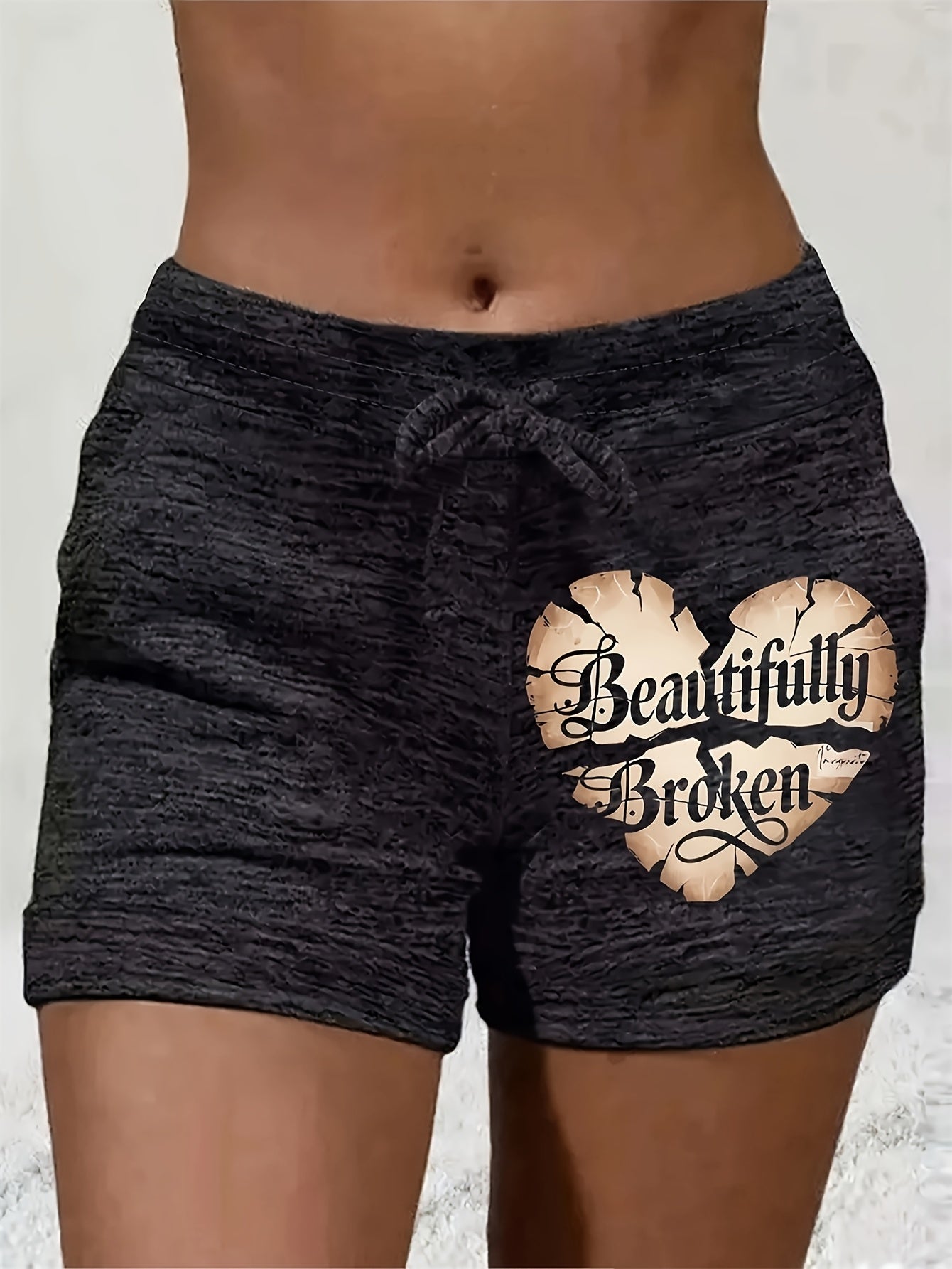 Women's Lounge Shorts Tropical Print Drawstring Stretchy Waistband Lightweight Breathable – Casual Daily Wear Beach Spring Summer S-XXL