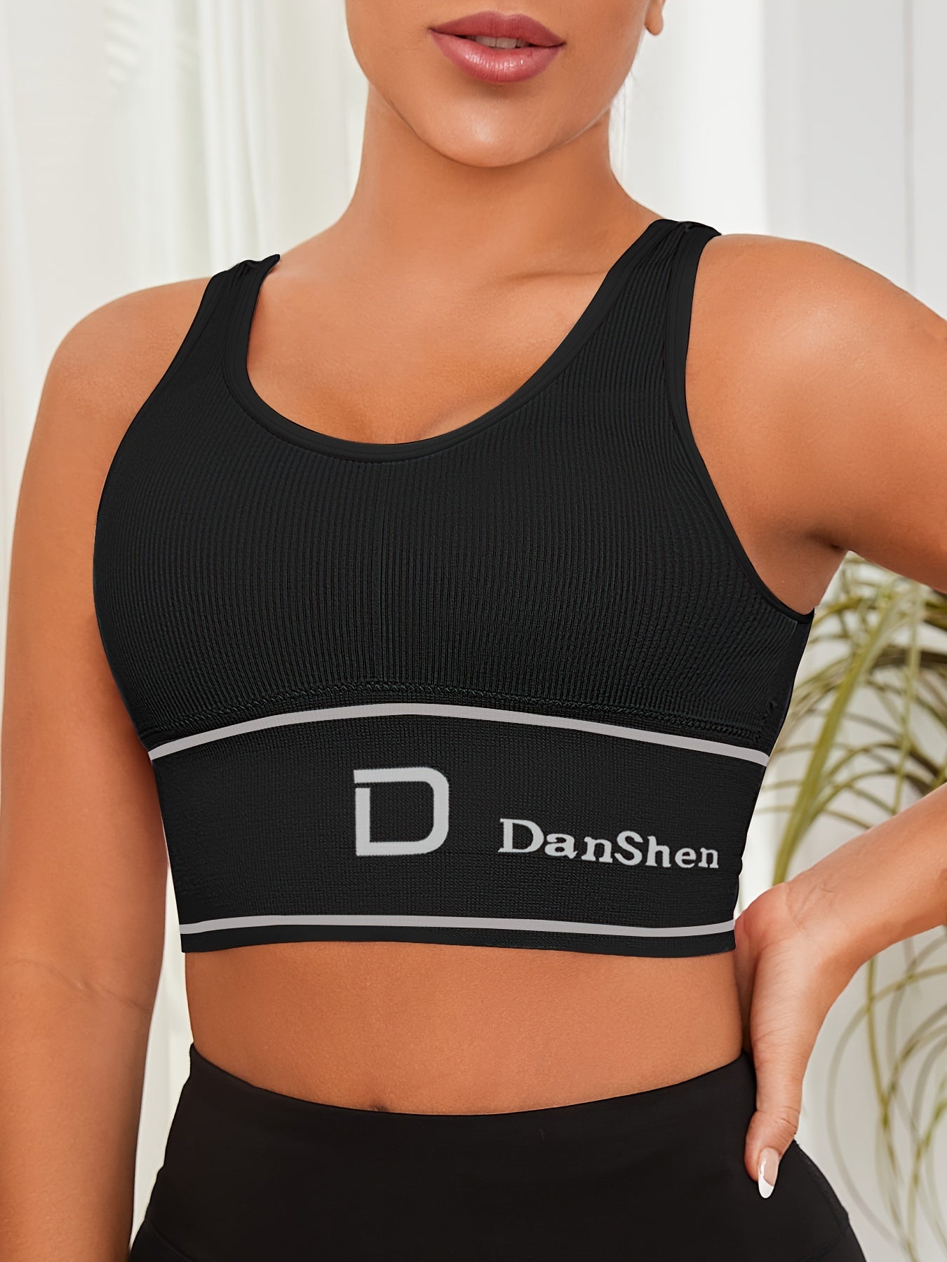 Women's Sports Bra 5-Pack Wireless Full Coverage High Elasticity Nylon - Breathable Yoga Running Workout Bra - Stretchy Round Neck Machine Washable Mixed Colors S M L XL