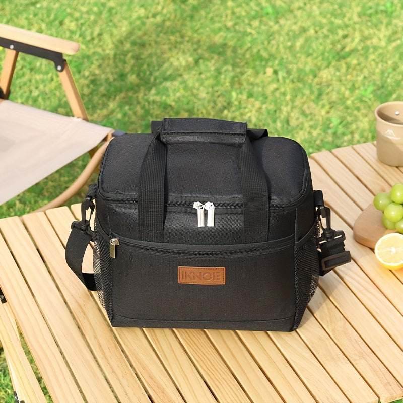 Foldable Insulated Lunch Bag Leakproof Thermal Tote with Aluminum Foil Lining – Keeps Food Cold 6+ Hours for Women Men Kids Work School Picnic