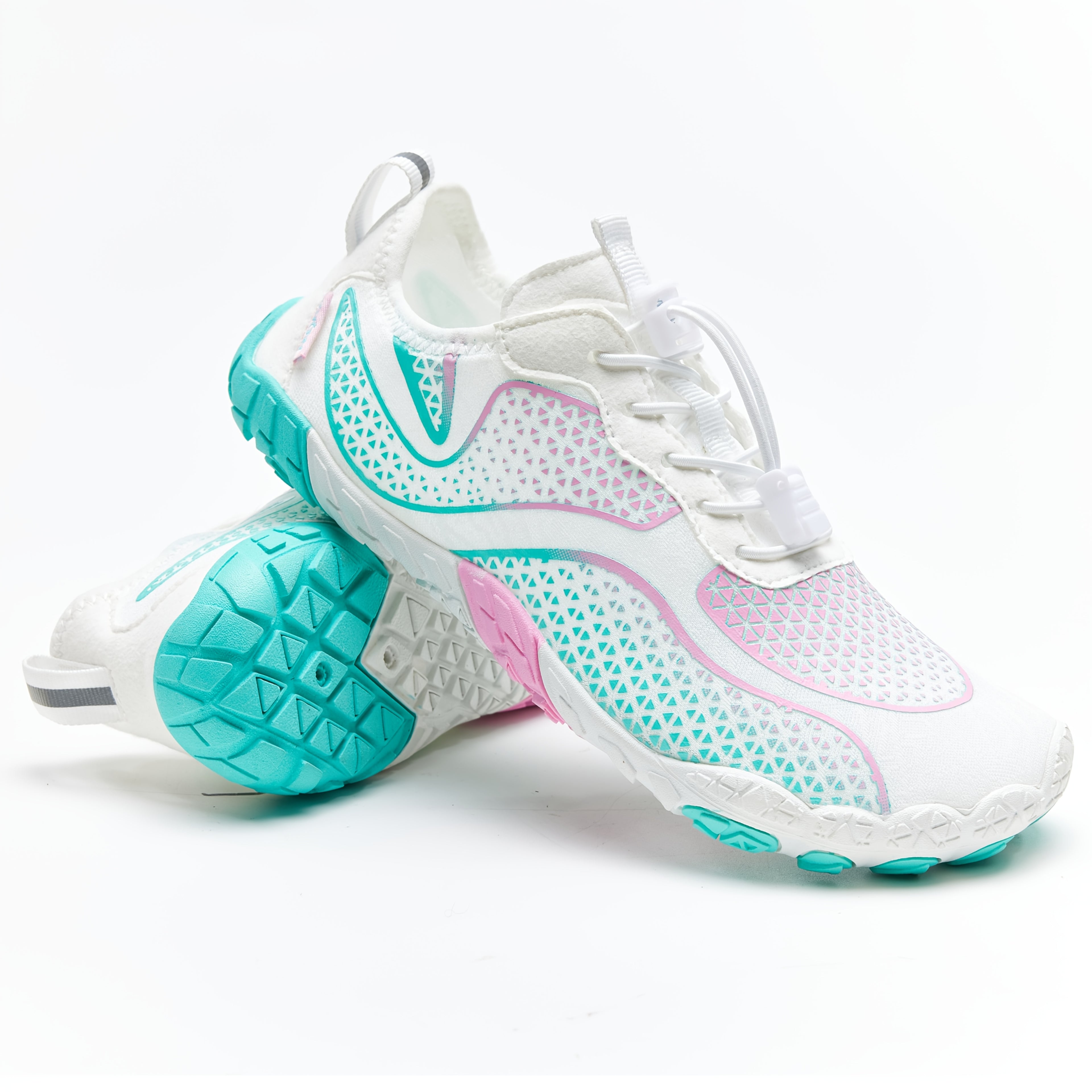 Women's Barefoot Hiking Shoes Breathable Lightweight - Sports Outdoor Beach Seaside Shoes Fashionable Versatile, Sizes US 6-11, Red Blue White Black Pink
