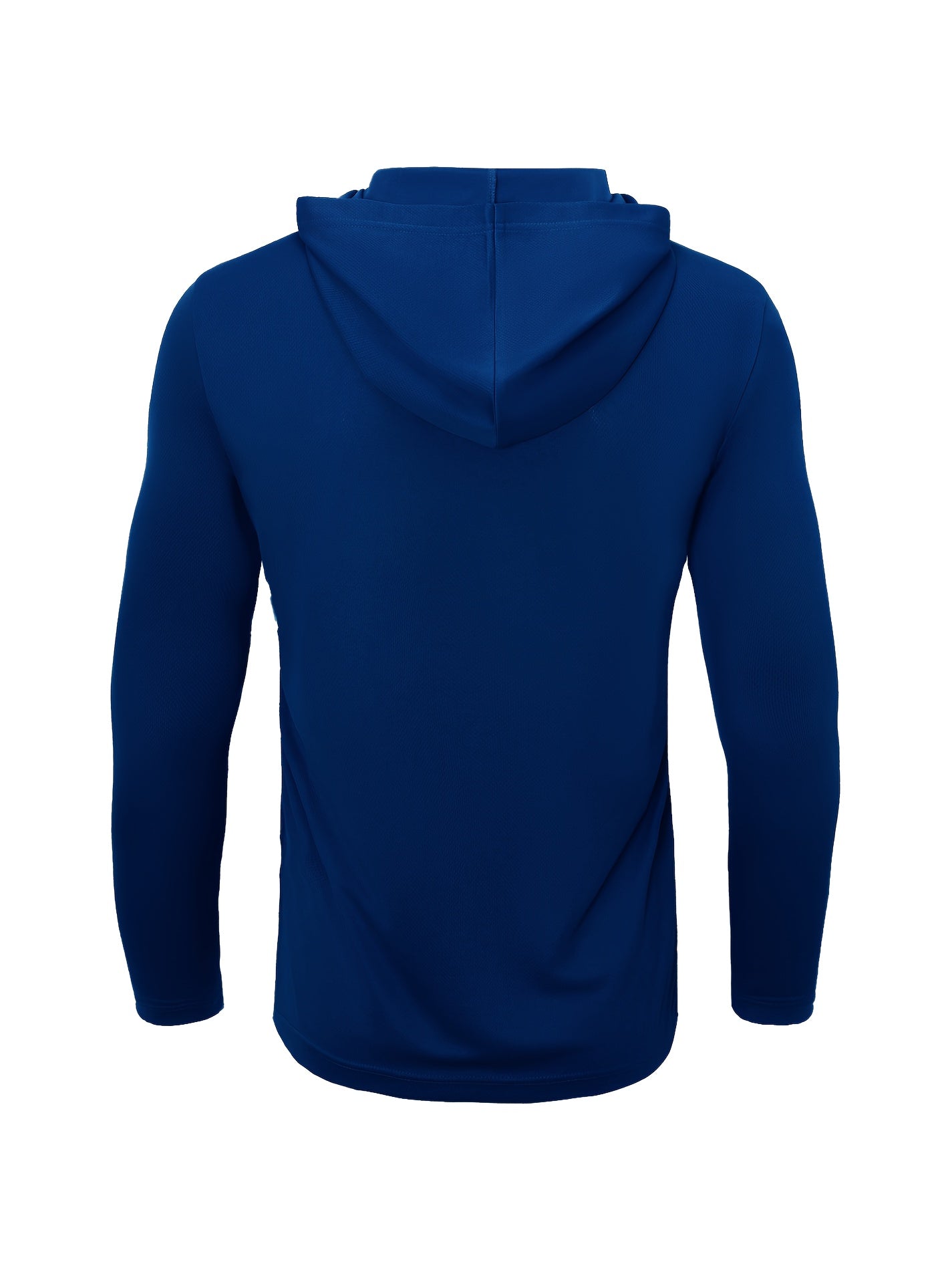 Men's Quick-Dry Pullover Hoodie Sports Top 4-Piece Set – Long Sleeve Hooded Athletic Shirt, Breathable Polyester Activewear for Running Gym Training, 10 Colors Sizes S-XXXL