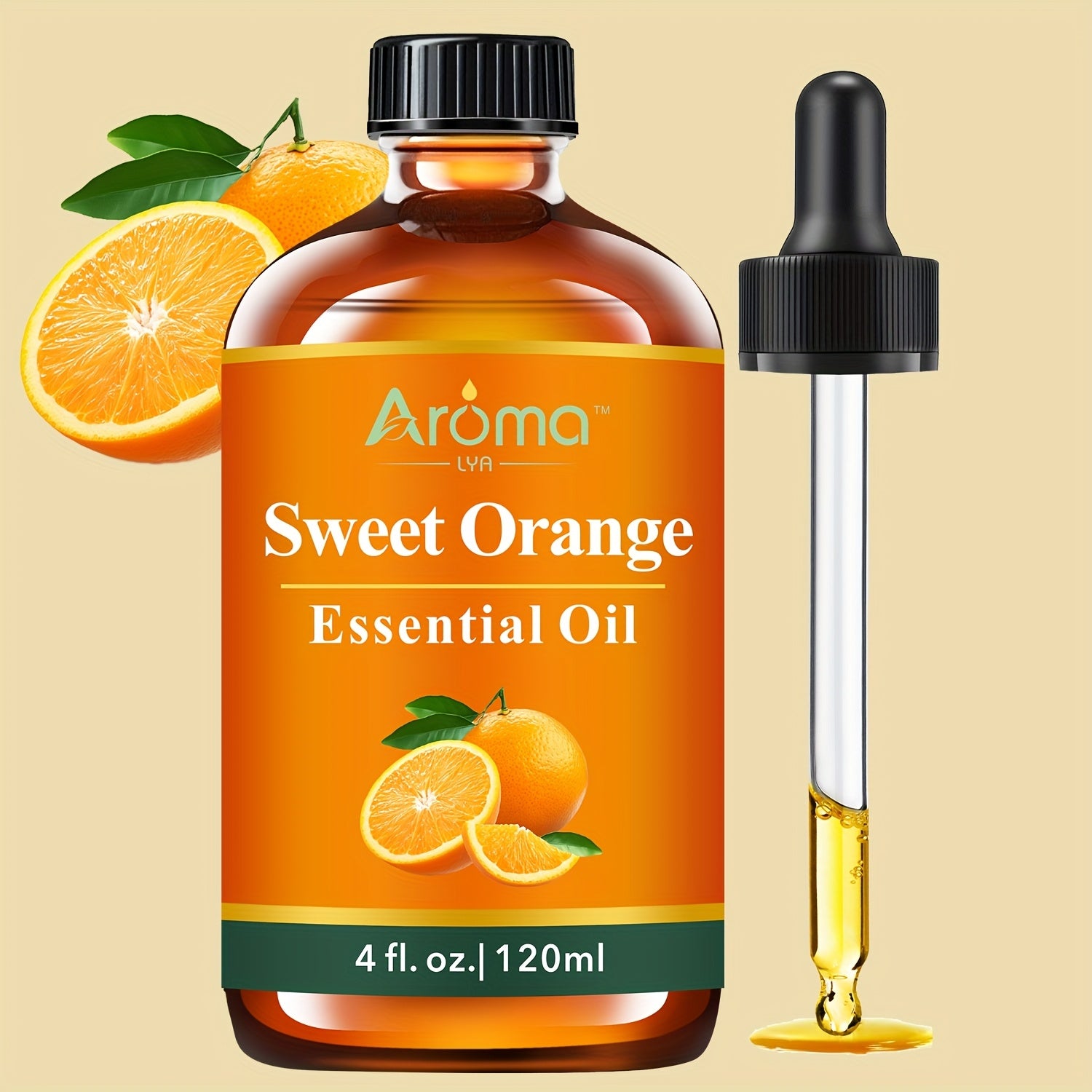 4 fl oz Pure Essential Oils Set – Lavender, Eucalyptus, Peppermint, Frankincense, Lemon, Sweet Orange & Coconut Vanilla | Aromatherapy Oils for Diffuser, Humidifier, Candles, Body & Car Air Freshener
