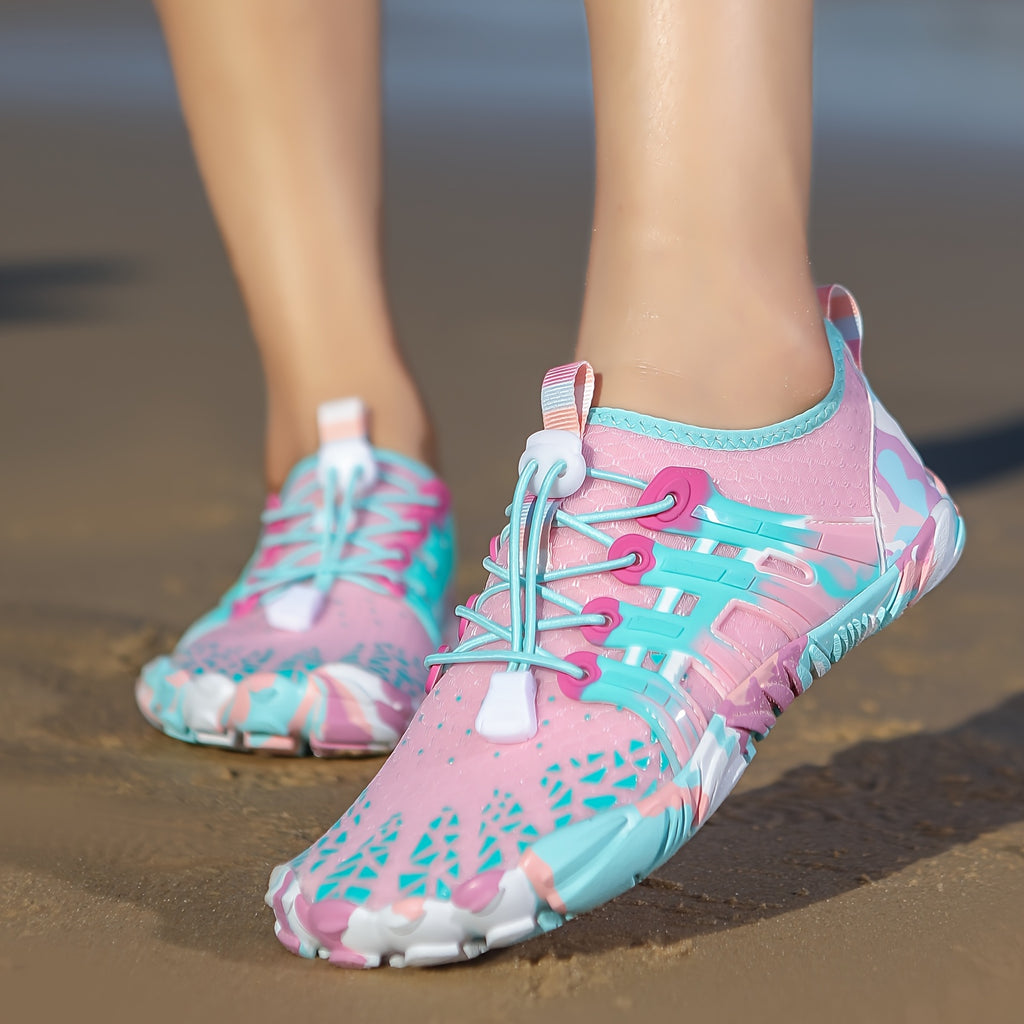 Barefoot Water Shoes for Women Men - Non-Slip Quick-Dry Aqua Shoes for Beach Swimming Fishing Hiking - Ultra-Flexible Breathable Amphibious Footwear - Lightweight Outdoor Water Shoes