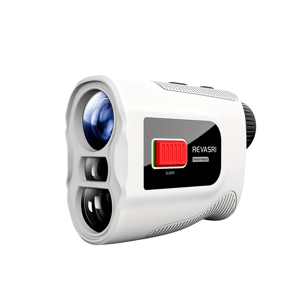 Golf Rangefinder 1000 Yard Laser with Slope Switch Magnetic Strip Flag Lock Vibration – 6x Magnification Rechargeable for Golfers Tournament Legal