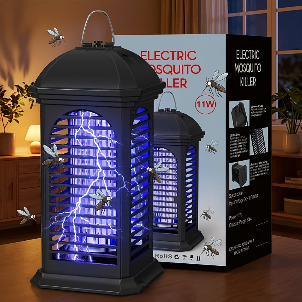 Bug Zapper Electric Mosquito Zapper Fly Killer Metal Mesh Indoor Insect Trap Lamp for Home Kitchen Bedroom Family Gift