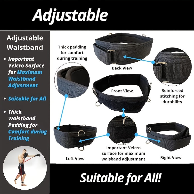 12PCS Boxing Resistance Training Set 150 Lbs – Heavy-Duty MMA Resistance Straps for Home Boxing, Taekwondo, Leg & Arm Strength Training, Full Body Workout