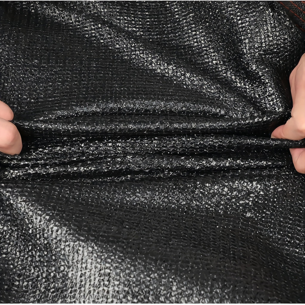 Black Shade Cloth 80% Mesh Tarp – Sun Shade Net for Greenhouse Patio Garden Vegetables Plants Chicken Coop Outdoor Protection Reinforced Grommets Multiple Sizes