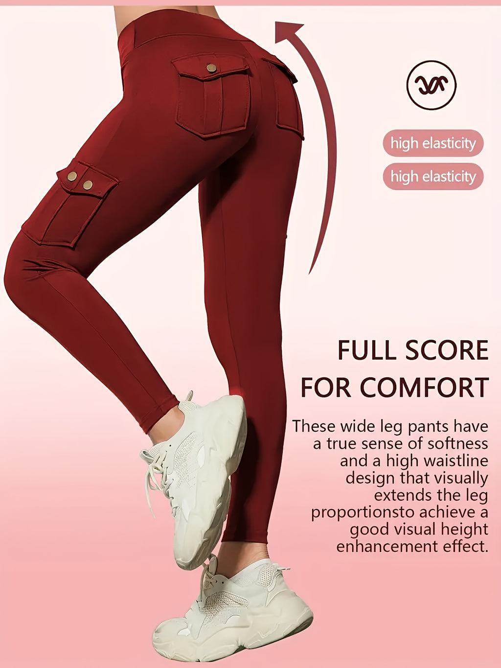 Women's Compression Leggings 3-Pack High Waisted with Flap Pockets Button Design All-Season Elastic Running Yoga Gym Sports Leggings Black Blue Gray Pink Red M-XXL
