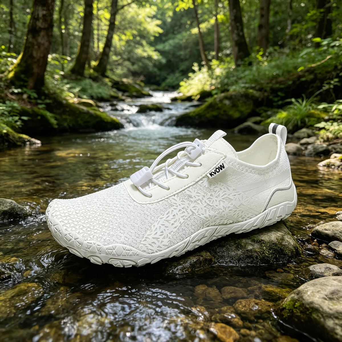 Barefoot Shoes for Women Wide Toe Box Lightweight Non-Slip Breathable Athletic Walking Hiking Water Shoes Beach Pool Swim US 6-11