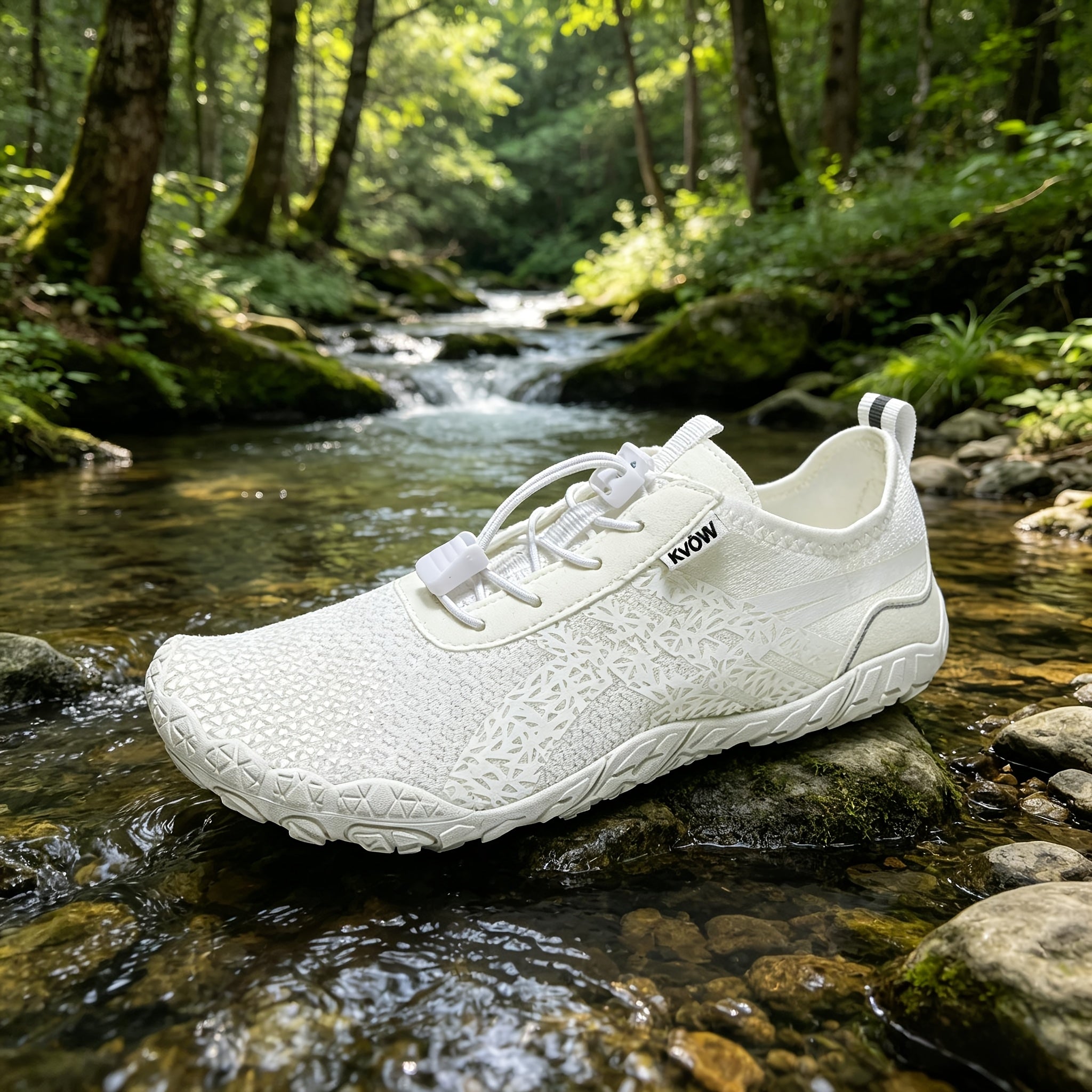 Barefoot Shoes for Women Wide Toe Box Lightweight Non-Slip Breathable Athletic Walking Hiking Water Shoes Beach Pool Swim US 6-11