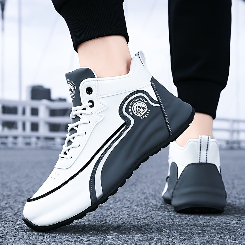 Men's Arch Support Running Shoes Lightweight - Breathable Anti-Slip Corrective Athletic Sneakers for Gym, Walking & Tennis, Casual Sports Shoes for Men US 7-12.5
