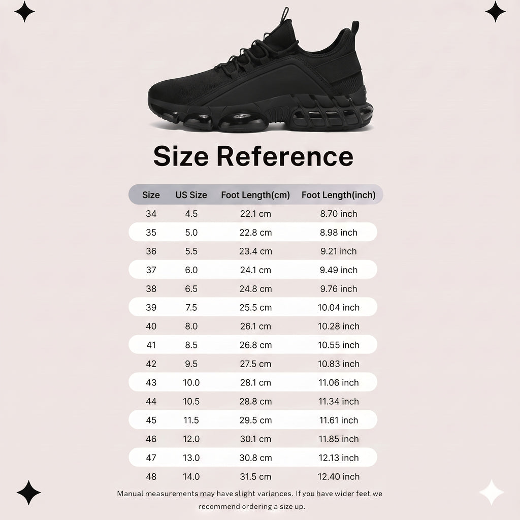 Men's Lightweight Running Shoes – Breathable Training Sneakers, Low-Top Lace-Up, Rubber Sole, All-Season Comfort for Gym, Road & Casual Wear | Black, Blue, White, Khaki