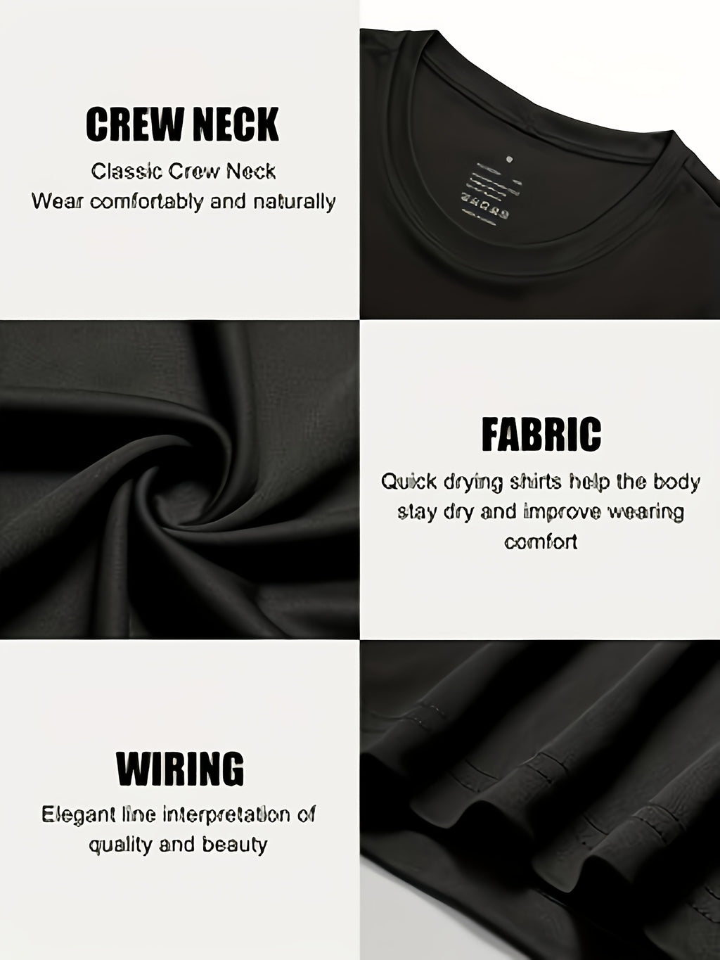Men's Workout Tank Tops 6-Pack Moisture Wicking Sleeveless Gym Shirts - Breathable Polyester Athletic Vest for Running Training Hiking Casual Wear S-XXL