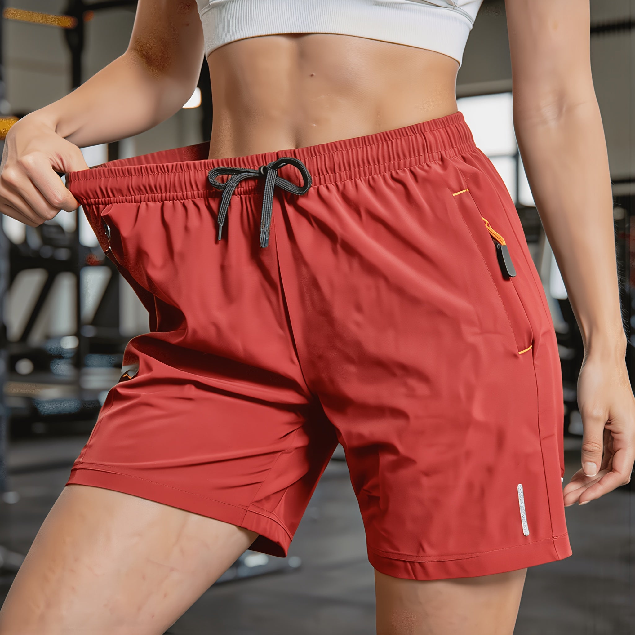 Men's Quick-Dry Athletic Shorts in 7 Colors – Lightweight Running Gym Shorts with Pocket & Drawstring Waist, Breathable Workout Shorts for Men Sizes S-XXL, Best Gift for Fitness Enthusiasts