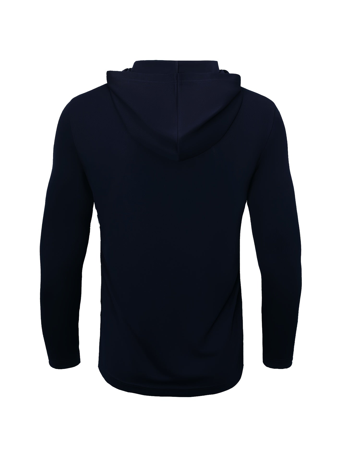 Men's Quick-Dry Pullover Hoodie Sports Top 4-Piece Set – Long Sleeve Hooded Athletic Shirt, Breathable Polyester Activewear for Running Gym Training, 10 Colors Sizes S-XXXL