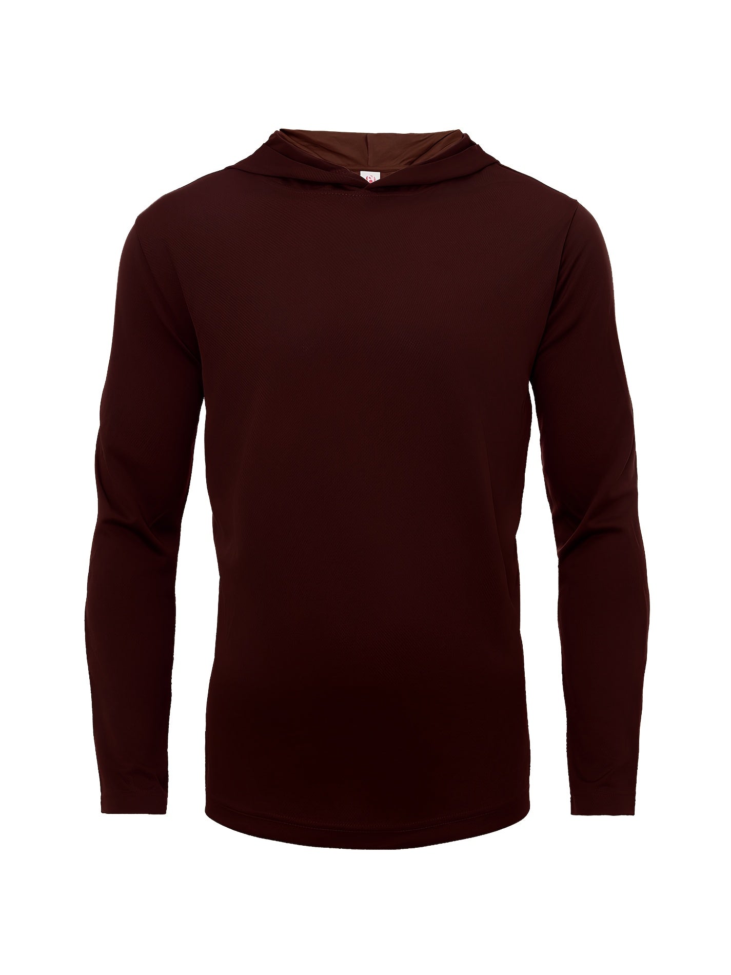 Men's Quick-Dry Pullover Hoodie Sports Top 4-Piece Set – Long Sleeve Hooded Athletic Shirt, Breathable Polyester Activewear for Running Gym Training, 10 Colors Sizes S-XXXL