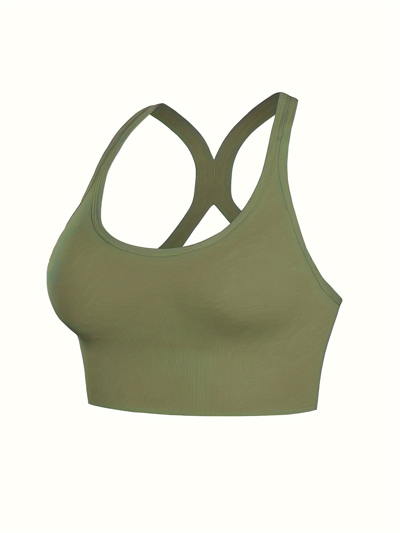 Women's Posture Corrector Racerback Sports Bra – Wireless Push Up Back Support Bra, Breathable Seamless Activewear for Yoga, Gym & Daily Wear M-XXL