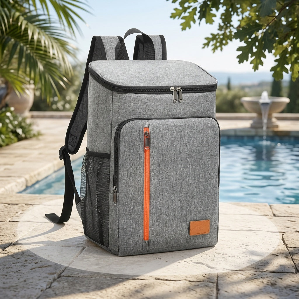 Insulated Cooler Backpack 30+ Cans Extra Large – Leakproof Shoulder Bag for BBQ Camping Picnic Beach Outdoor Men Women