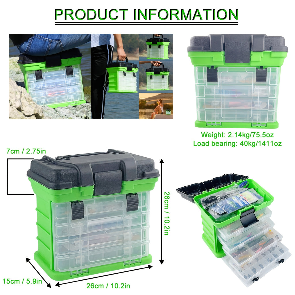 346pcs Fishing Lures Kit Complete Tackle Box Set – Crankbaits, Minnow, Spinnerbaits, Jigs, Hooks, Soft Baits, Weights & Topwater Lures for Freshwater & Saltwater