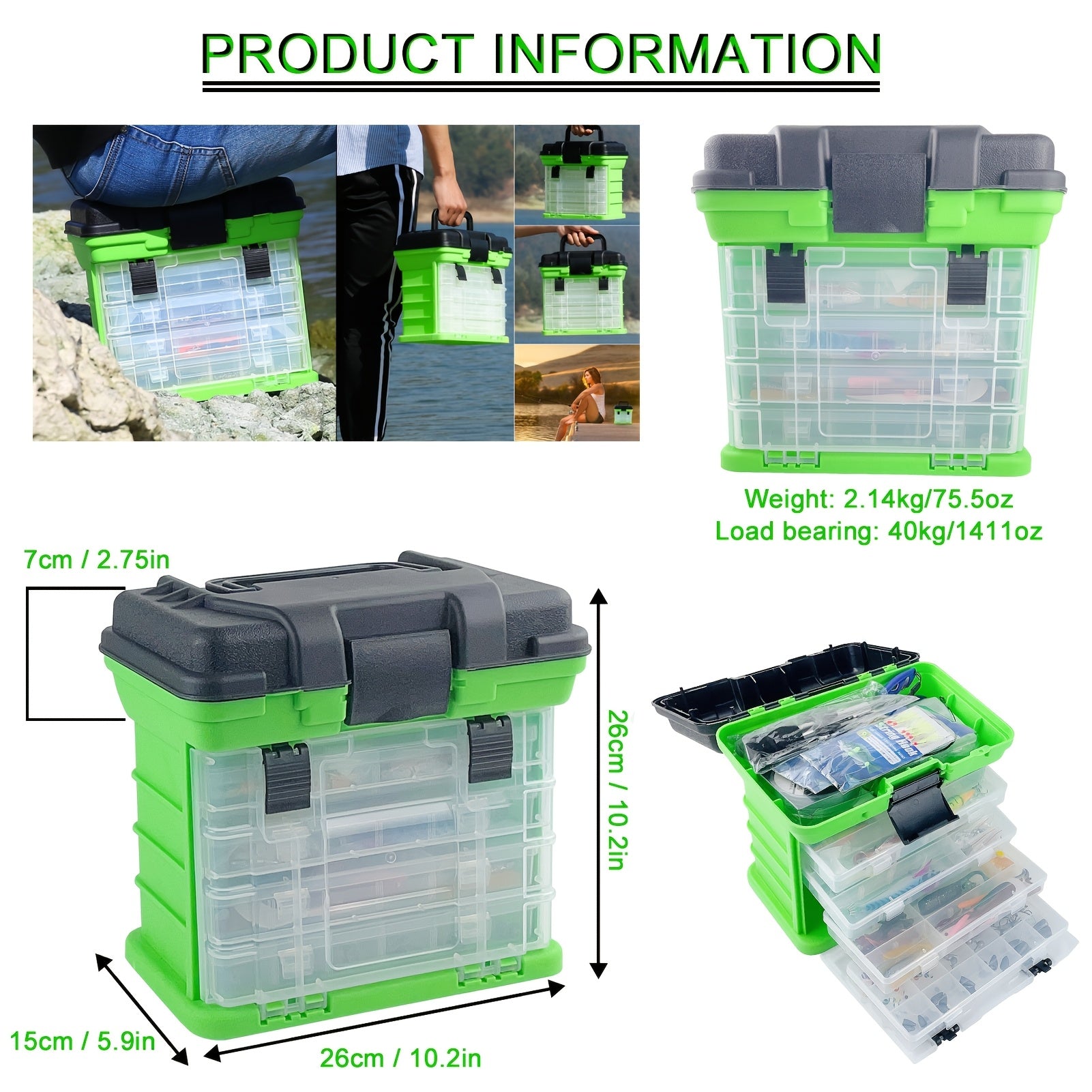 346pcs Fishing Lures Kit Complete Tackle Box Set – Crankbaits, Minnow, Spinnerbaits, Jigs, Hooks, Soft Baits, Weights & Topwater Lures for Freshwater & Saltwater