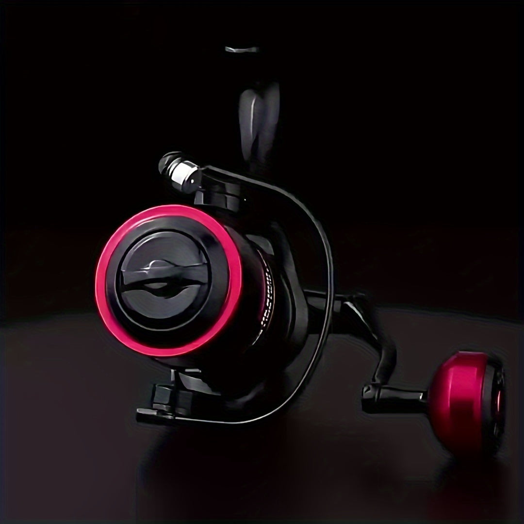 Spinning Fishing Reel Metal Handle HK1000-7000 5.2:1 Gear Ratio – Ambidextrous Freshwater Saltwater Spinning Reel for Bass Trout Crappie Inshore Surf Fishing – Left & Right Hand