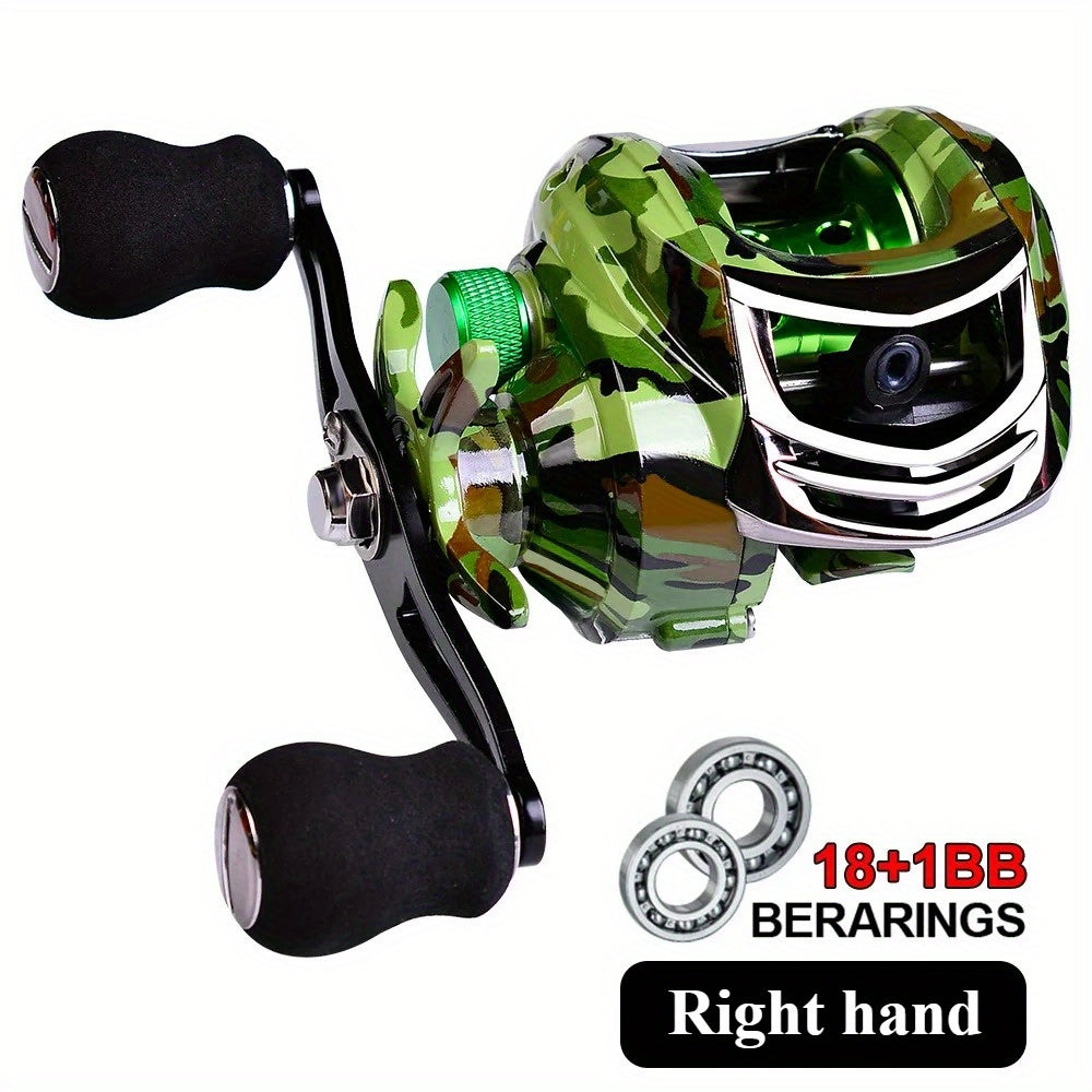 Fishing Reel Bait Combo Set High-Speed Spinning Reel with Soft Lures Ambidextrous Saltwater Freshwater Bass Trout Carp Beginner to Pro Fishing Gift